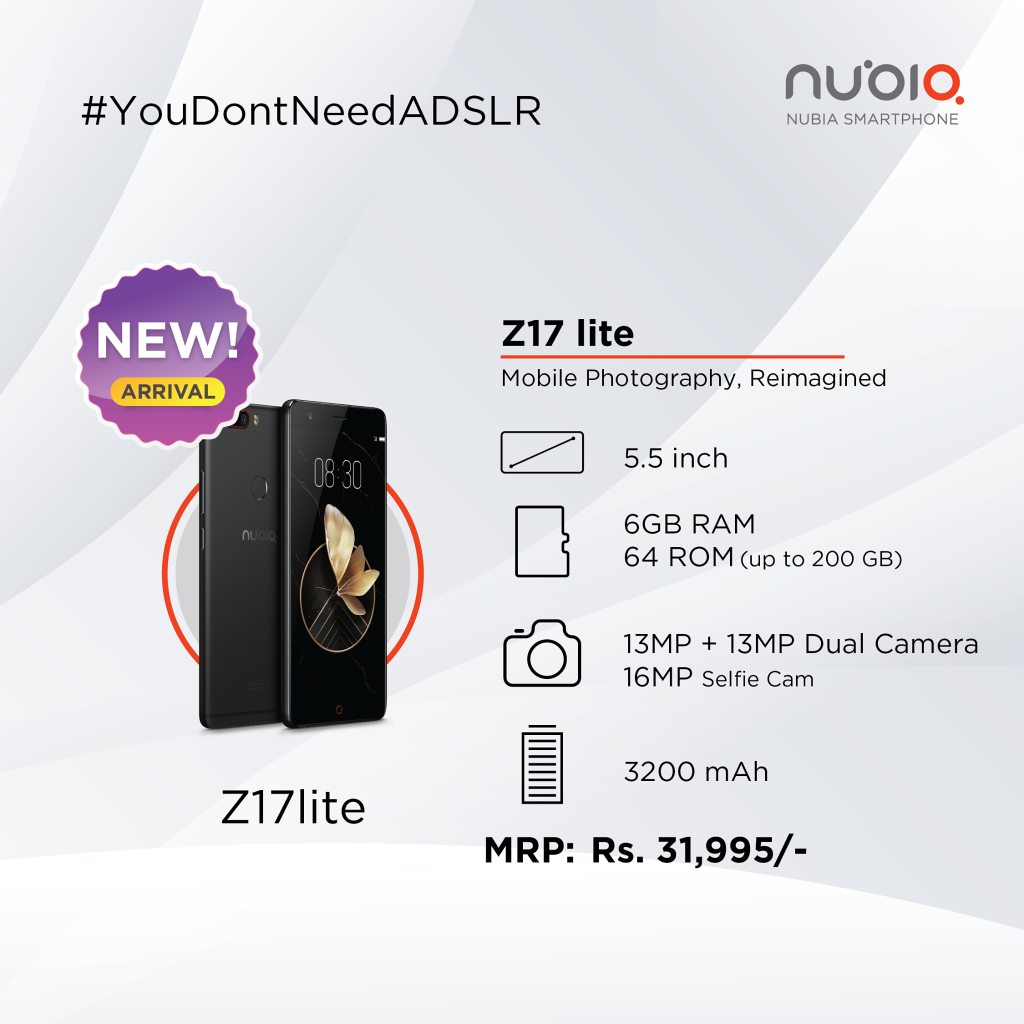 nubia z17 lite facebook post nepal