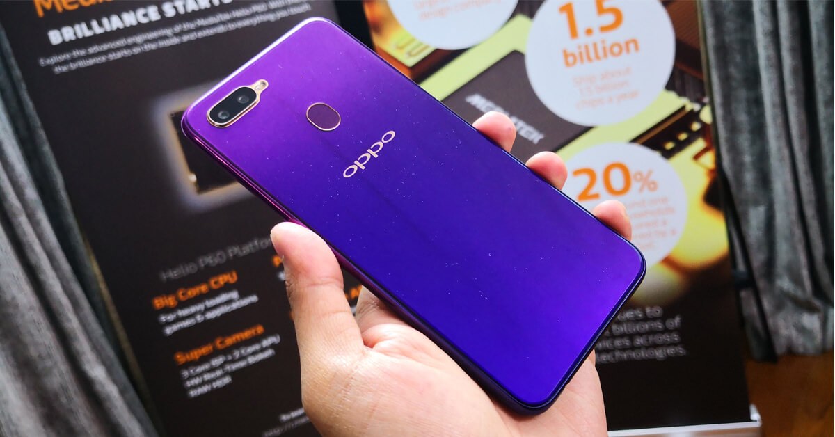 Oppo F9 Starry Purple coming soon in Nepal