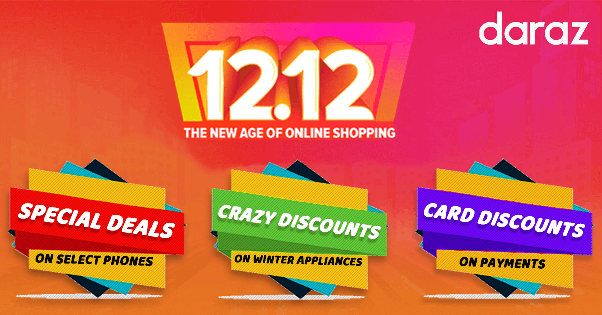 Missed out on 11.11? Maybe the Daraz 12.12 Sales Day has got something in store for you!
