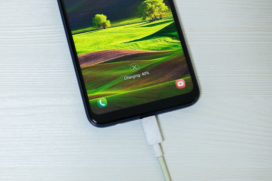 samsung galaxy m10 charging