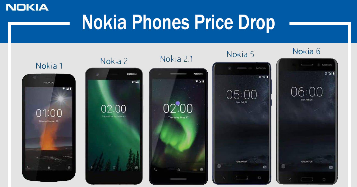 Nokia Mobiles Prices Dropped