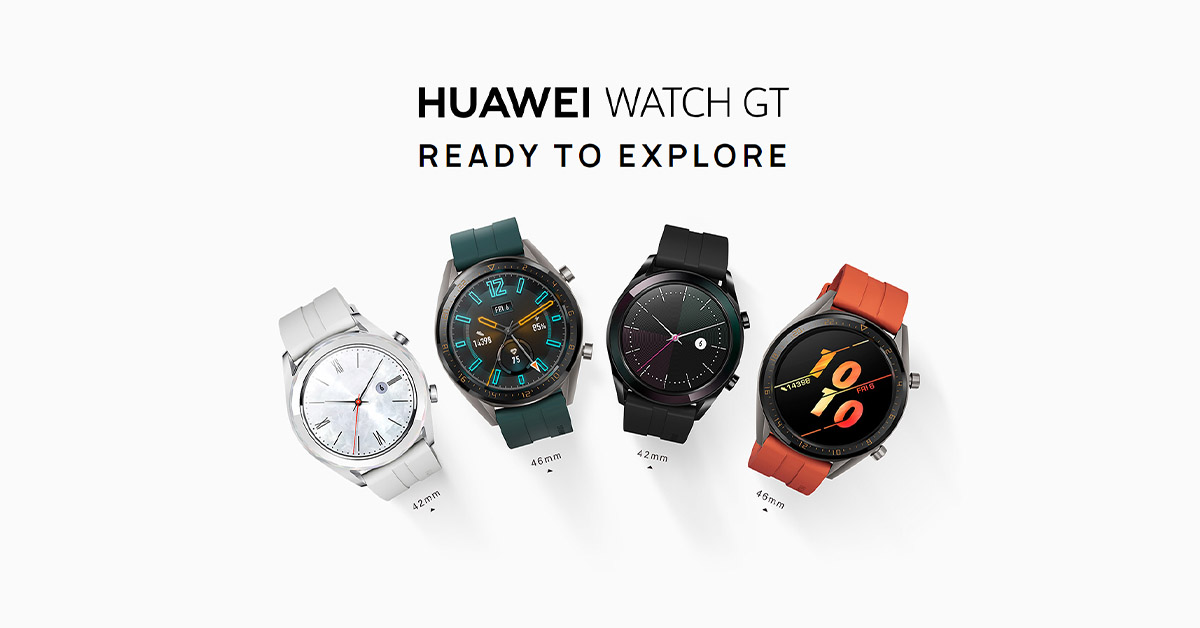 Huawei Watch GT Active and Elegant announced expanding its smartwatch segment to a broader audience