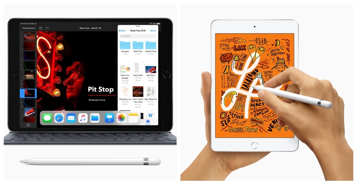 Apple quietly announced the 2019 version of the iPad Mini and the iPad Air