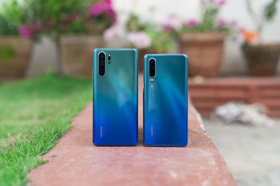 huawei p30 and p30 pro design