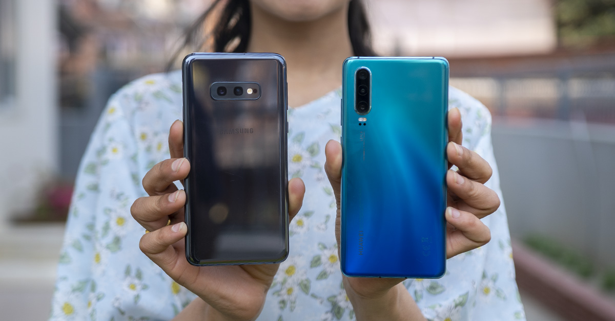 Semi Flagship showdown - Samsung Galaxy S10e vs Huawei P30