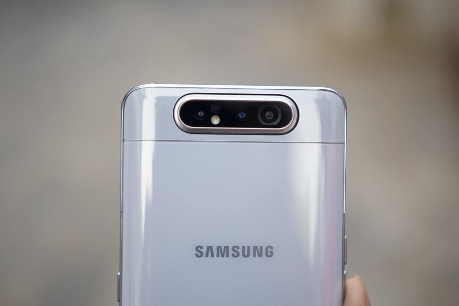 samsung galaxy a80 review back cameras
