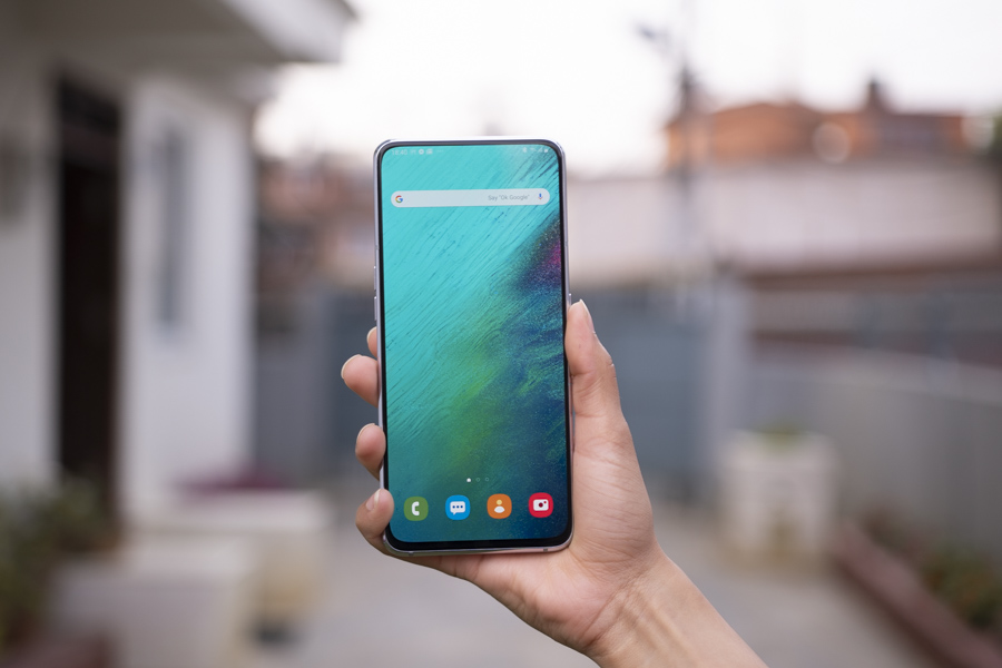 samsung galaxy a80 review no notch