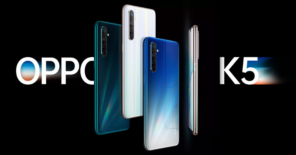 OPPO K5 launched - Comes with Snapdragon 730G & 30W VOOC Charge 4.0