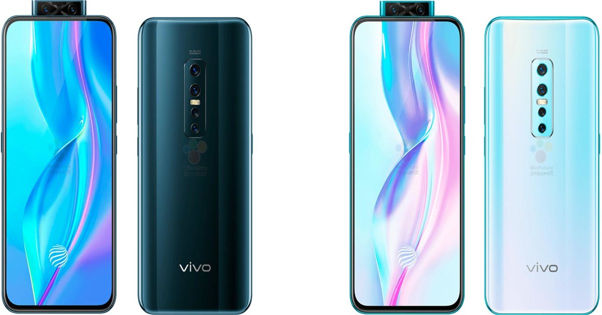 Further leaks of the Vivo V17 surfaces: Features an elegant dual pop-up camera