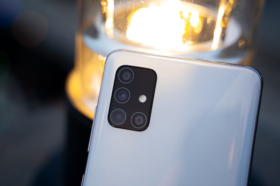 samsung galaxy A51 back camera 