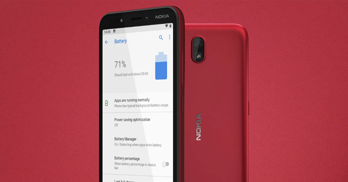 Affordable Nokia C1 with Android 9 Go edition Launched in Nepal