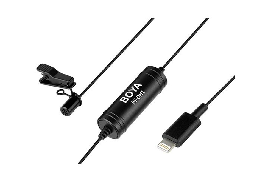 Boya BY-DM1 Digital Lavalier Microphone for iPhone Oliz Store