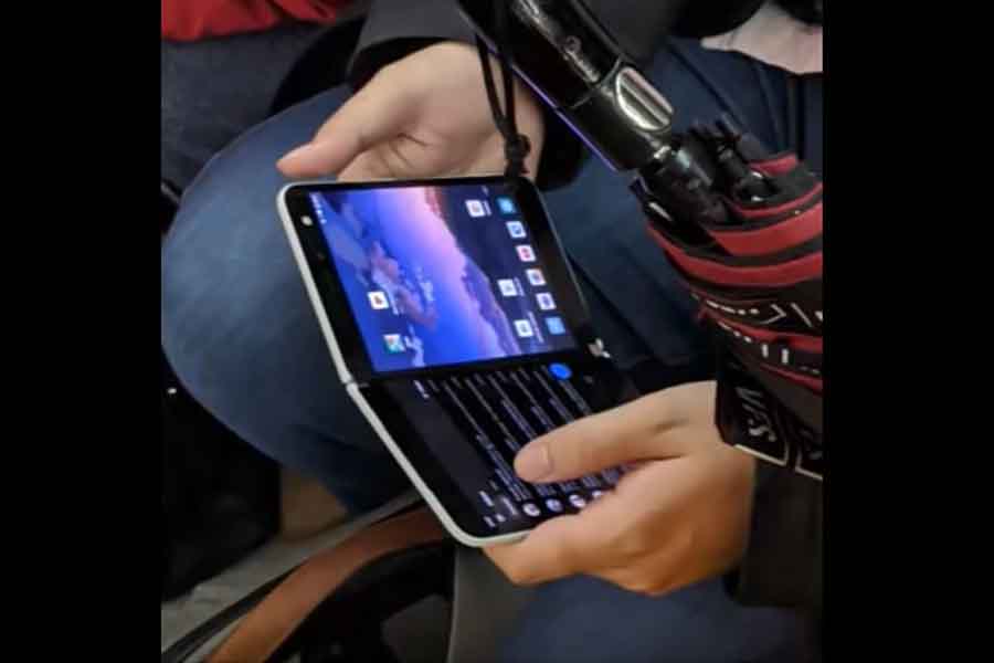 Microsoft Surface Duo Public Appearance