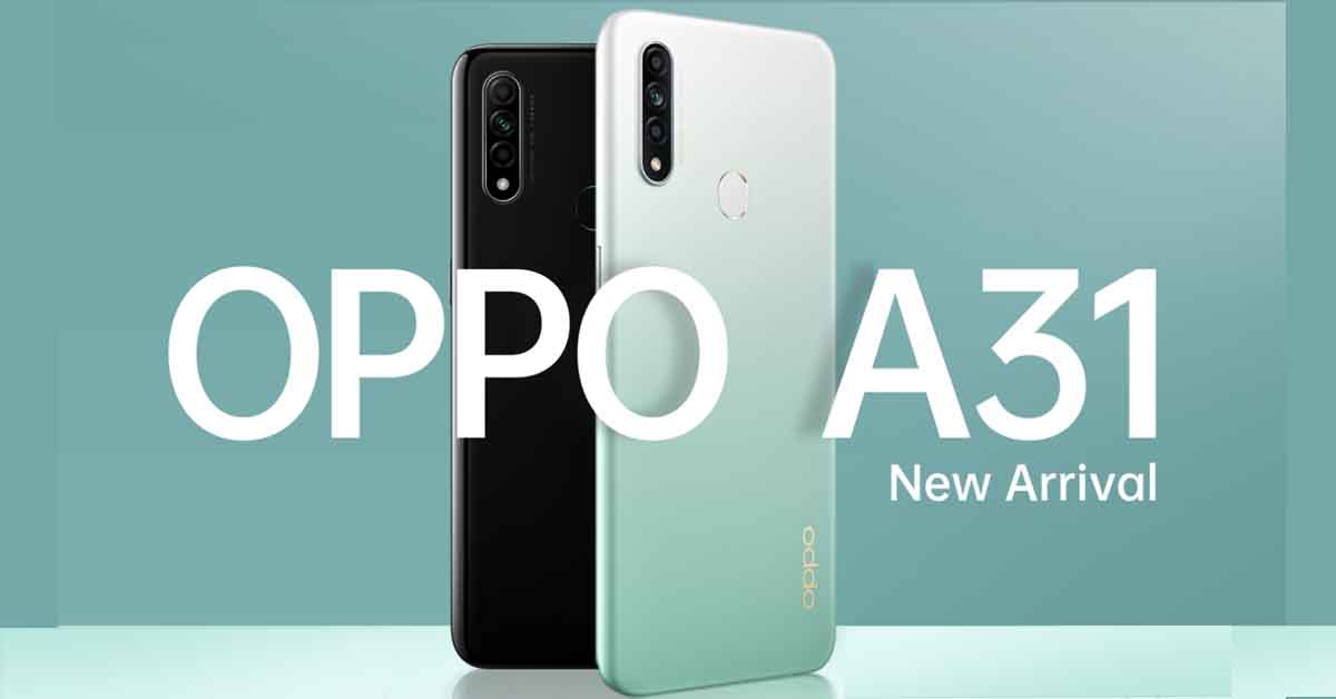 OPPO A31 with Helio P35, HD+ display Launched in Nepal for an unreasonable price