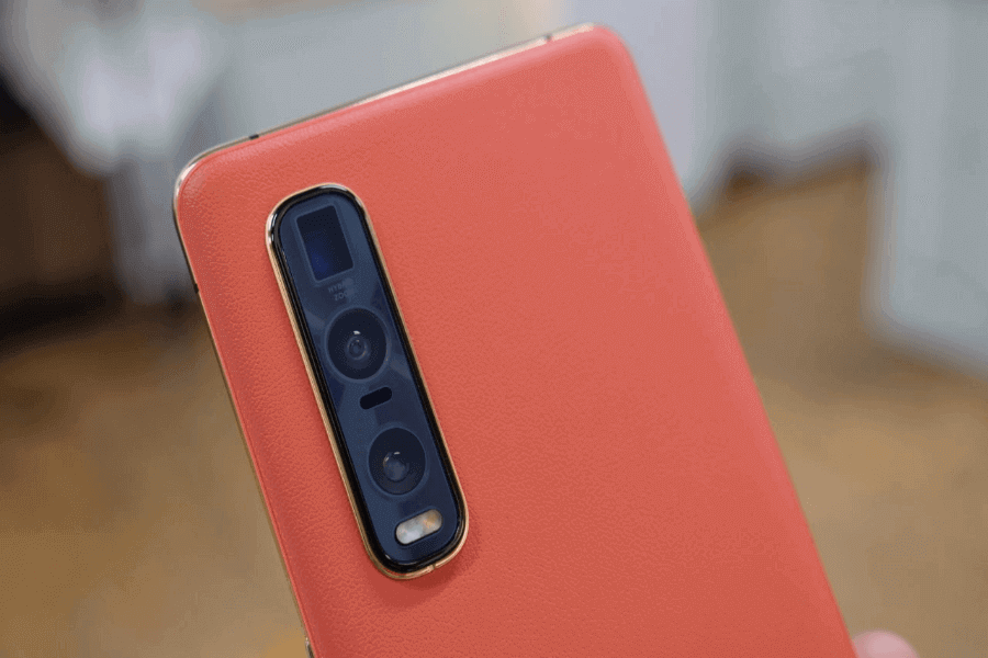 oppo find x2 pro camera leather orange