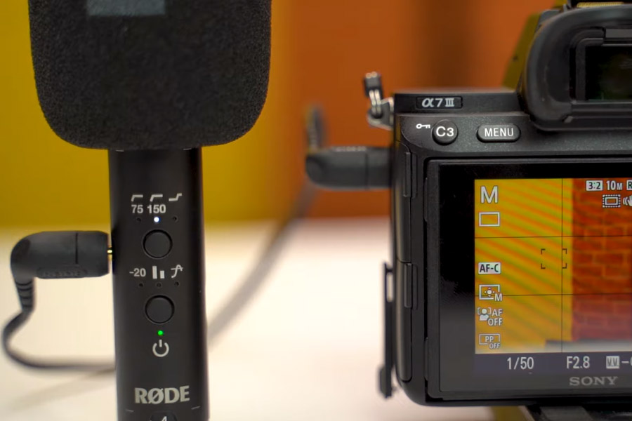 RØDE VideoMic NTG - Auto Power Function