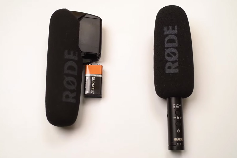 RØDE VideoMic NTG - User replaceable battery on the VideoMic Pro vs Non replaceable on the VideoMic NTG