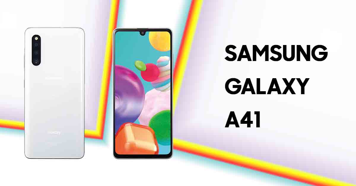 Samsung Galaxy A41 announced: Has Helio P65, and a triple camera setup