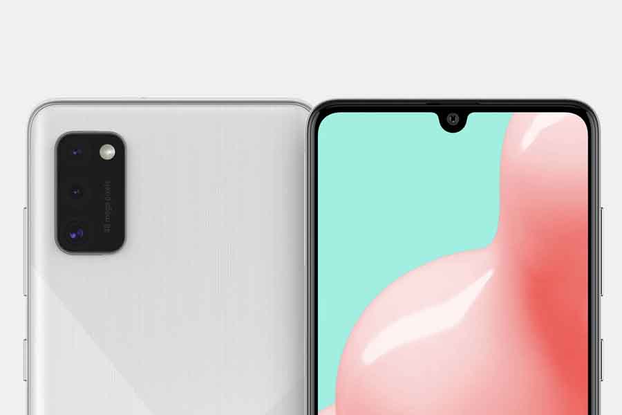 Samsung Galaxy A41 camera setup