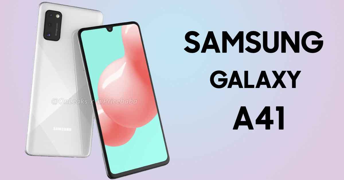 Samsung Galaxy A41 could be dropped anytime soon