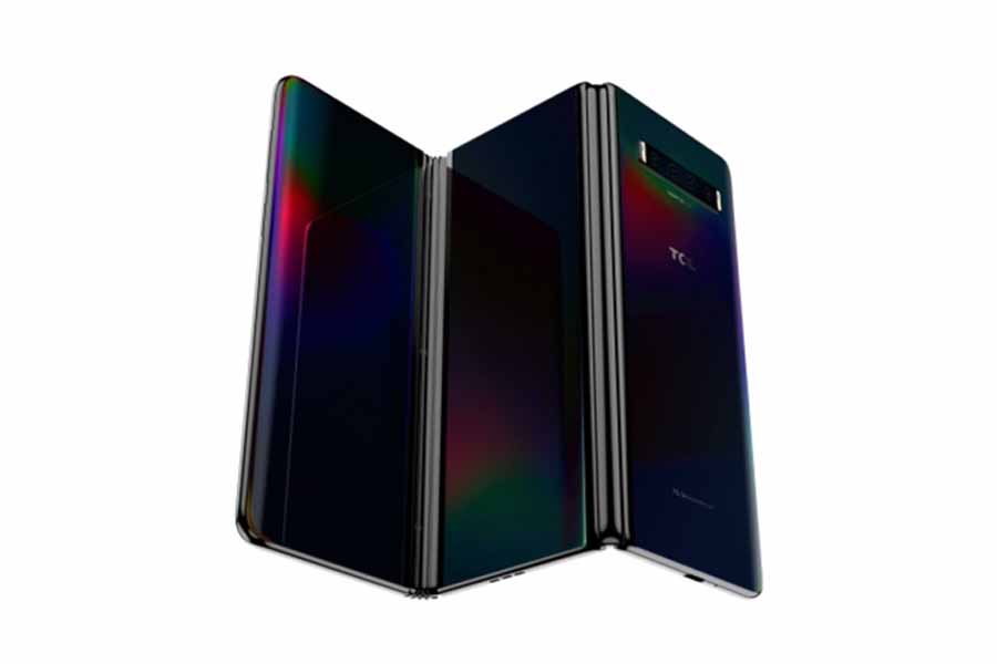TCL tri-folding smarphone