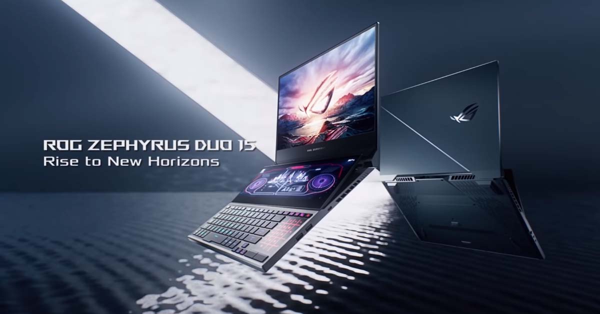 ASUS ROG Zephyrus Duo 15 brings the multiscreen madness to portable gaming machines!