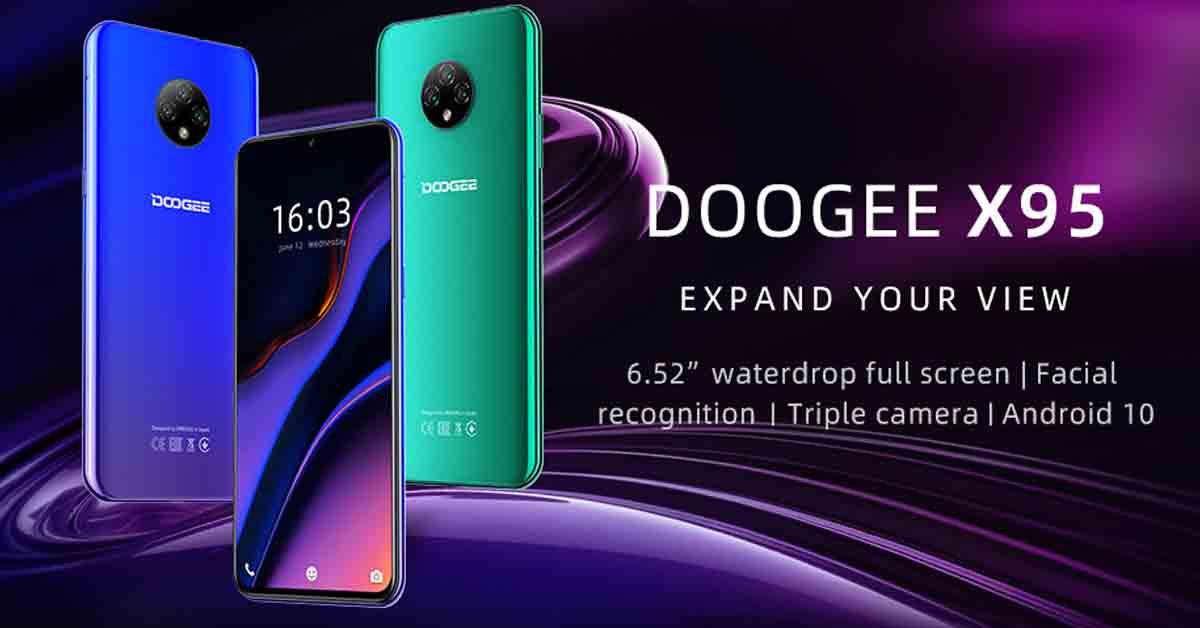 Doogee X95 with 4,350mAh battery, triple cameras now available for just $59.99
