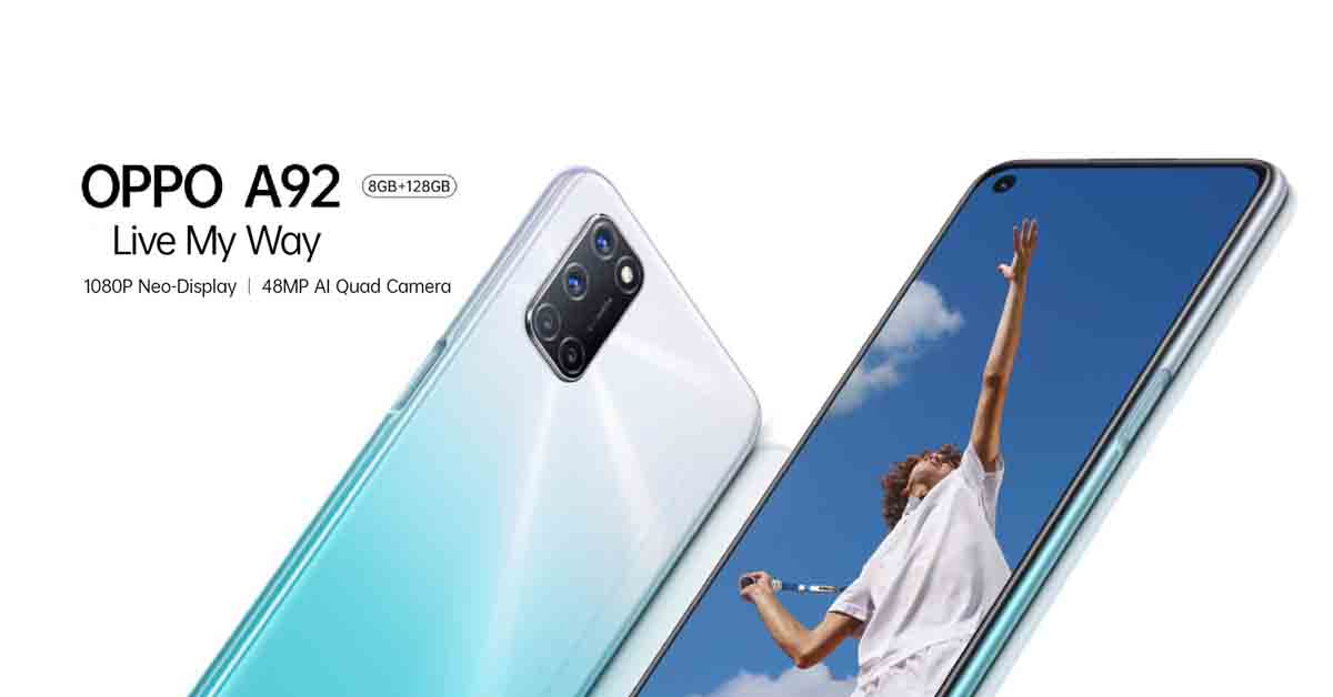 Oppo A92 launched: Should make its way to South Asia as well