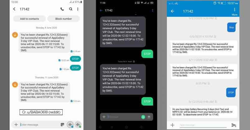 Ncell automatic activation and renewal services examples