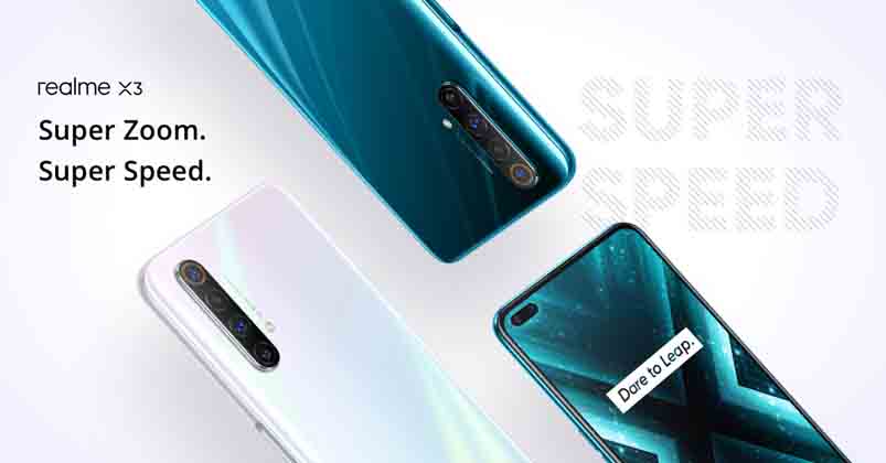 Realme X3 launched with Snapdragon 855+ and 4200mAh battery