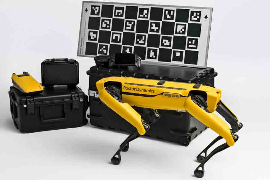 Spot robot with add ons