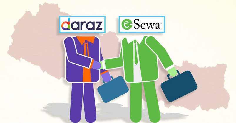 Ecommerce Giants Daraz partners with eSewa for online payments!