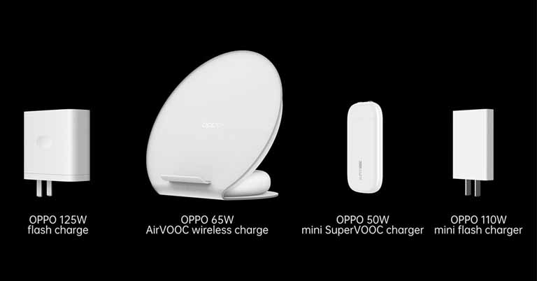 Oppo unveils 125W flash charge and host of other charging technologies