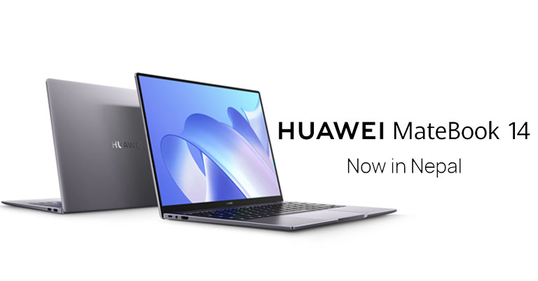 Huawei MateBook 14 (2021) with 2K touch screen, 11th Gen Intel CPU official in Nepal