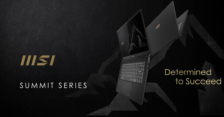 MSI Summit series of business laptops now available in Nepal