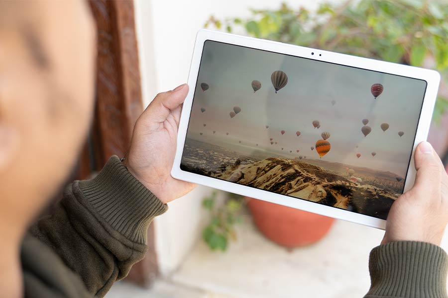 Samsung Tab A7 display