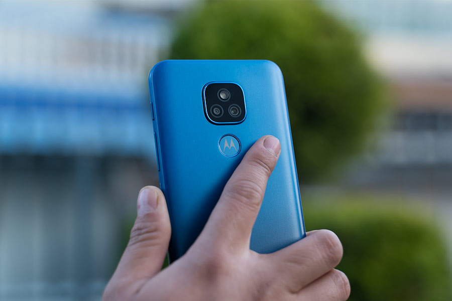 Moto E7 Plus - Fingerprint Sensor