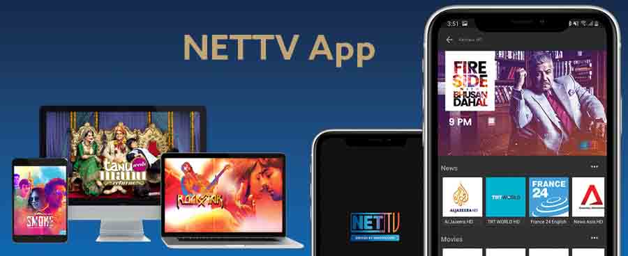 NetTV App iOS Android Web TV app