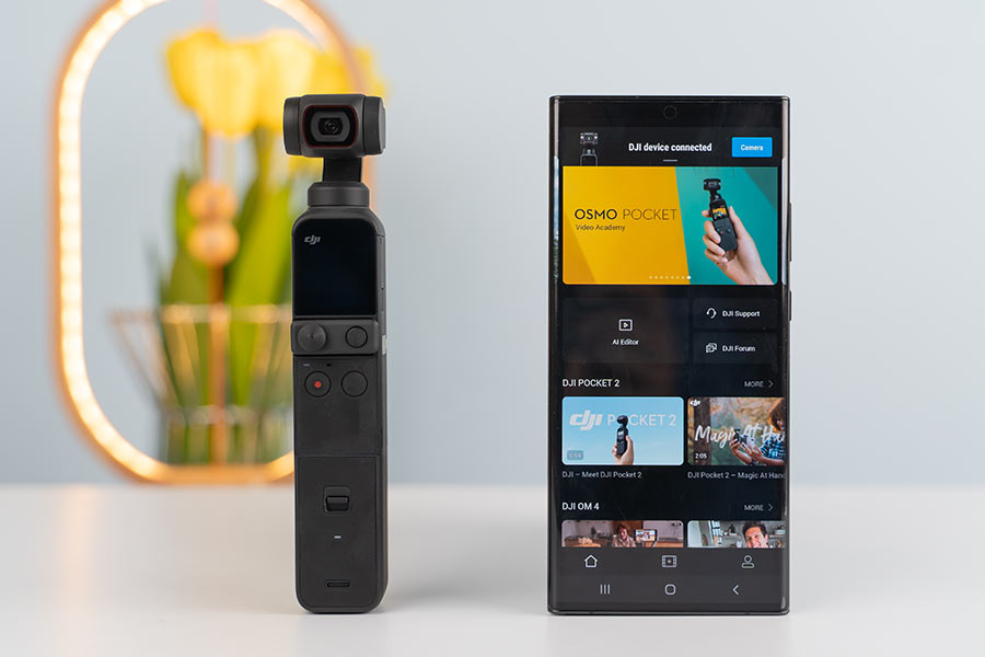 Pocket 2 - DJI Mimo app