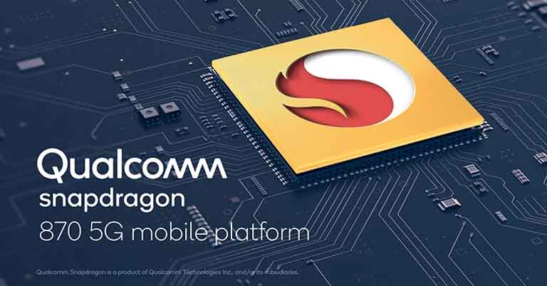 Qualcomm announces Snapdragon 870 5G with a mild upgrade over the 865+