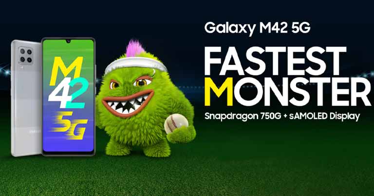 Samsung Galaxy M42 becomes the first 5G phone under M-series