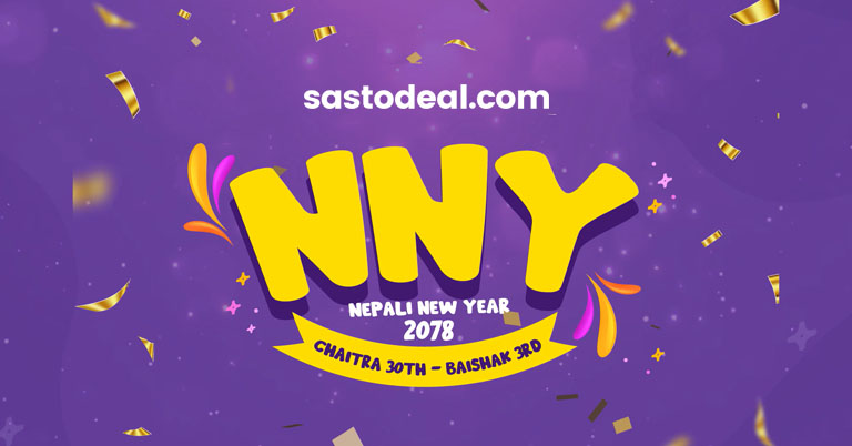 Sastodeal's Nepali New Year 2078 offer promises up to 80% discount