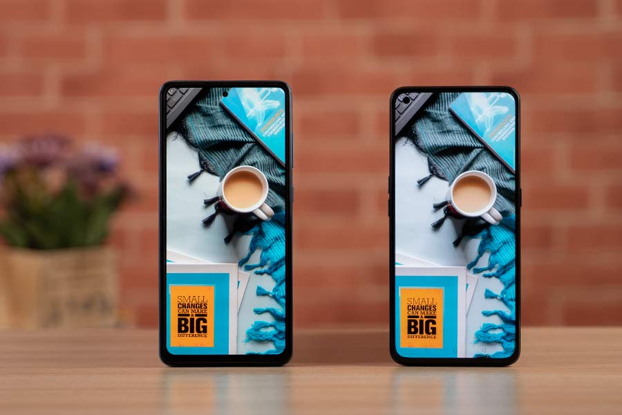 X7 Pro vs Galaxy A72 - Display 1