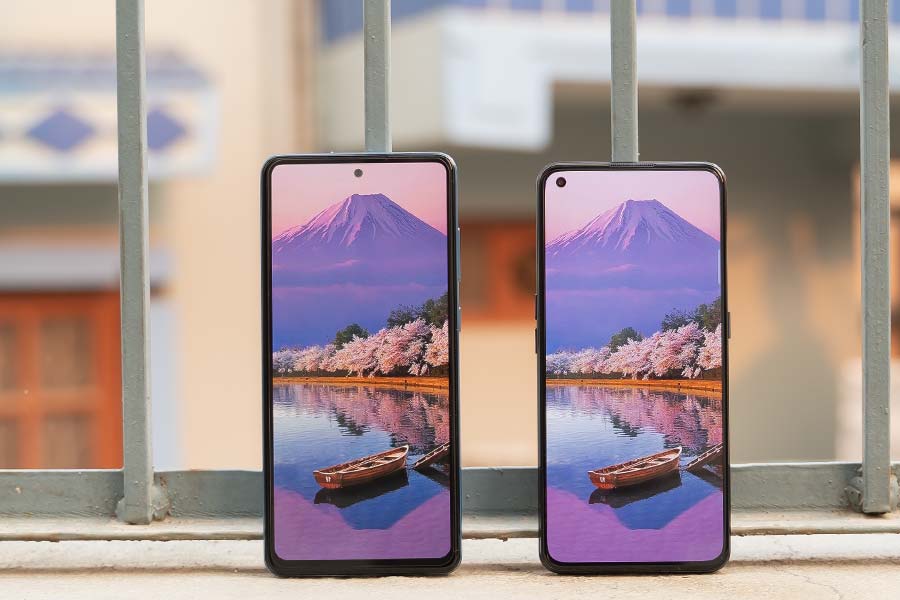 X7 Pro vs Galaxy A72 - Display 2