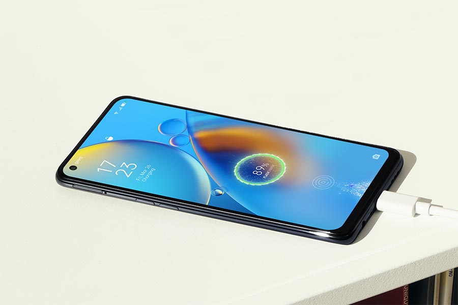 oppo f19 while charging