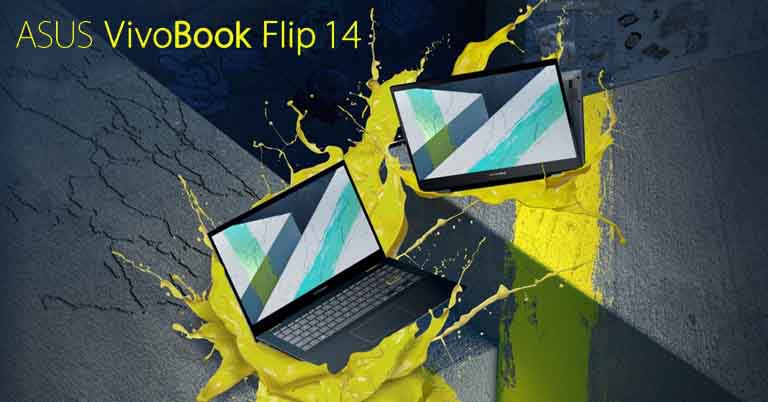 Asus VivoBook Flip 14 with Ryzen 5700U, stylus pen now in Nepal