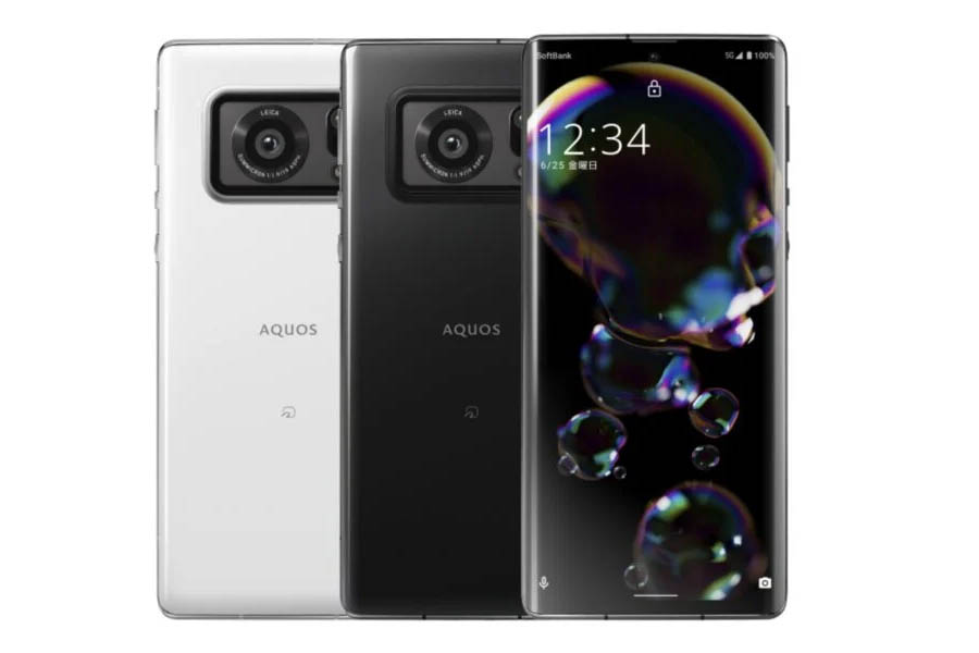 Sharp Aquos R6 Design Display