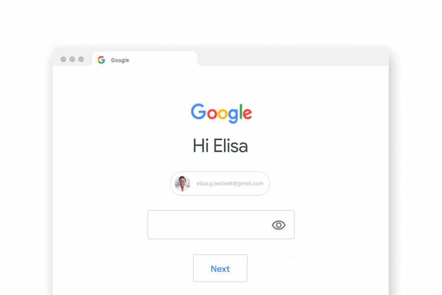 google two-factor verification prompt