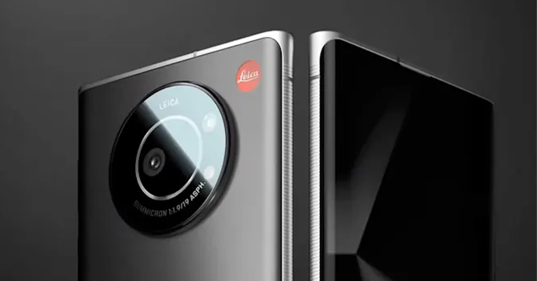 Leica's first smartphone, the Leitz Phone 1 is a rebranded Sharp Aquos R6