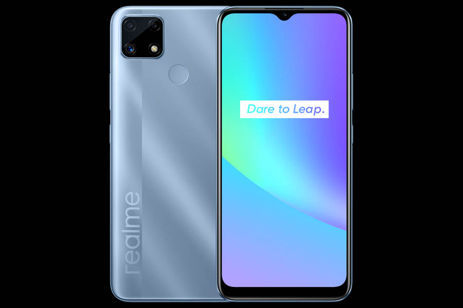 Realme C25s Design and Display